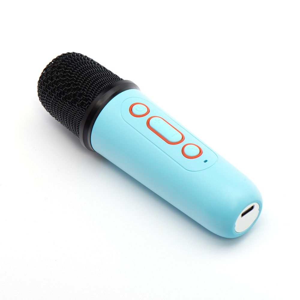 Boxa Bluetooth Mini cu Microfon Wireless LED Y1 – Albastru - 1 | YEO